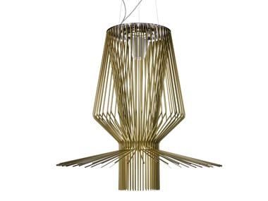 ALLEGRO ASSAI - Chrome plated pendant lamp (Request Info).