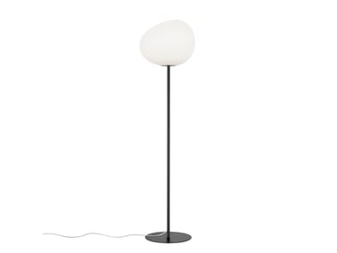 GREGG - Blown glass floor lamp (Request Info).