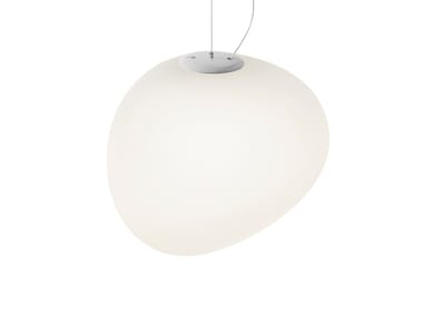 GREGG - LED blown glass pendant lamp (Request Info).