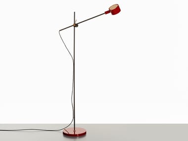 G.O. - 352 - Adjustable metal floor lamp (Request Info).