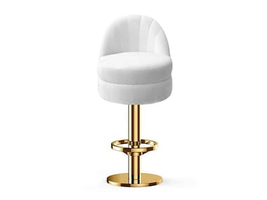 GABLE - Swivel fabric barstool by Essential Home