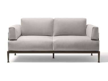 GEA - 3 seater fabric sofa with removable cover (Request Info).