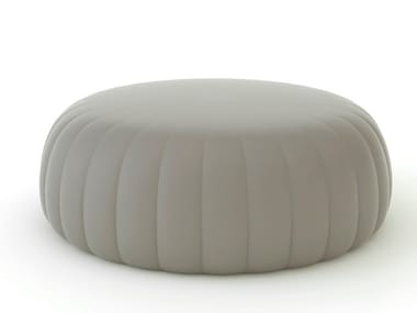GEL?E GRAND - Round polyurethane pouf (Request Info).