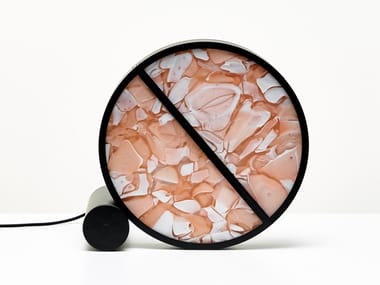 GEOMETRIC - LED glass table lamp (Request Info).