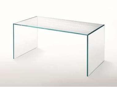 GHIACCIOLO PONTE - Rectangular crystal table (Request Info).