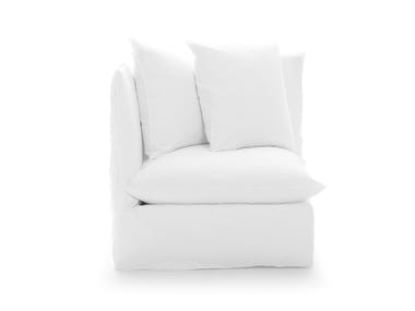 GHOST 07 - Corner modular fabric armchair (Request Info).