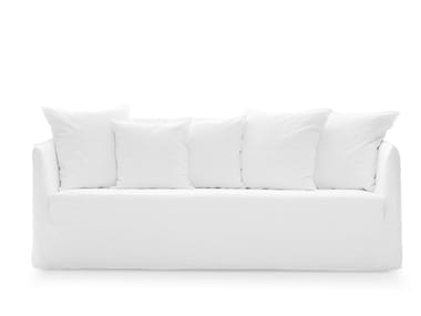 GHOST 10G - Fabric sofa with removable cover (Request Info).