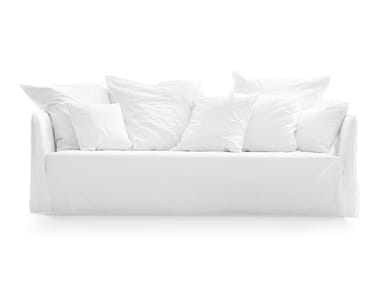 GHOST 112 - 4 seater fabric sofa with removable cover (Request Info).