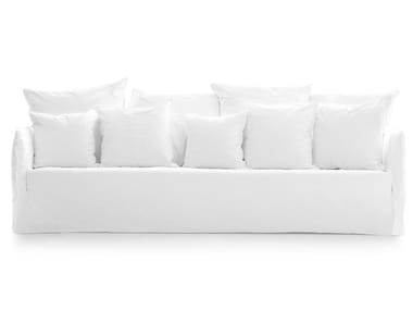 GHOST 114 - Fabric sofa with removable cover (Request Info).