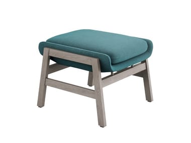 GIULIA - Fabric footstool (Request Info).