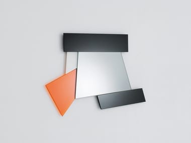 GLI SPECCHI DI DIONISO 4 - Wall-mounted framed mirror.