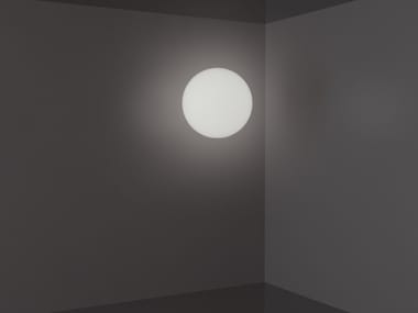 GLOBO - Polyethylene ceiling lamp (Request Info).