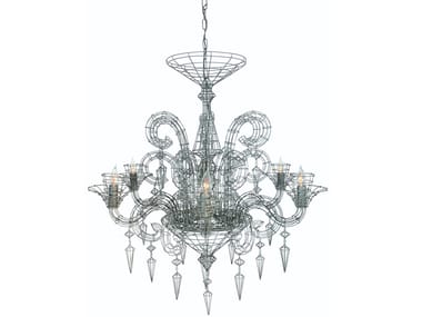 GLORIA - Metal chandelier (Request Info).