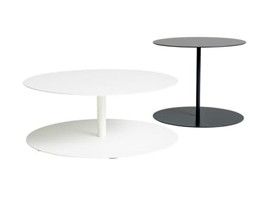GONG - Detachable round plate coffee table (Request Info).
