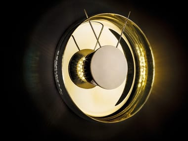 GONG - LED dimmable blown glass wall light (Request Info).