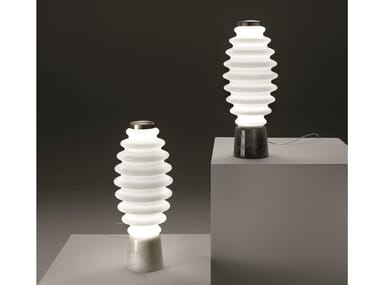 GRAND COLLIER - LED blown glass table lamp (Request Info).