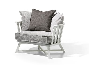 GRAY 07 - Fabric armchair with armrests (Request Info).
