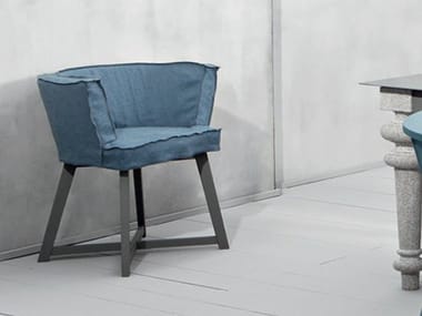 GRAY 27 - Fabric easy chair with armrests (Request Info).
