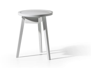 GRAY 45 - Wooden coffee table / bedside table with drawer (Request Info).