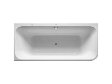 HAPPY D.2 - Corner hydromassage acrylic bathtub by Duravit