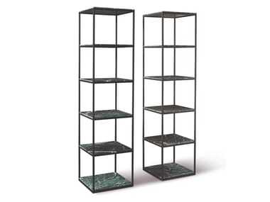 HARDY - Open freestanding metal bookcase (Request Info).