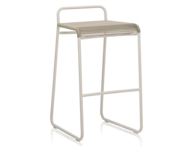 HARP 350 - High garden stool with footrest (Request Info).