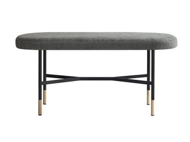 HARRI - Upholstered fabric bench (Request Info).