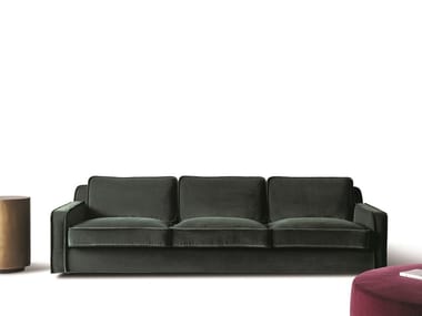 HECTOR - Velvet sofa with removable cover (Request Info).