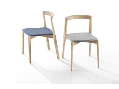 HELIX - Stackable wooden chair (Request Info).