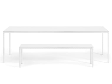 HELSINKI - Rectangular garden table (Request Info).
