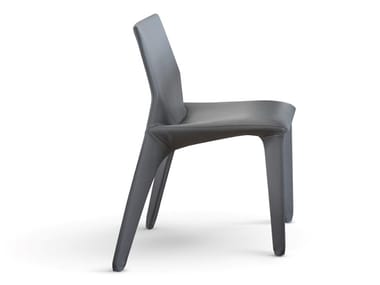 HERON - Upholstered leather chair (Request Info).