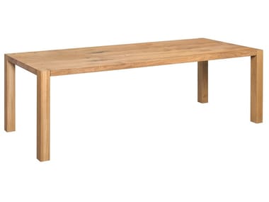 HOLBORN - Contemporary style rectangular oak contract table (Request Info).