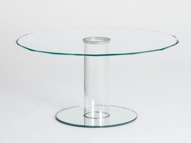 HUB CUT - Round crystal table (Request Info).