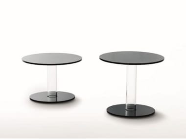 HUB - Round crystal coffee table (Request Info).