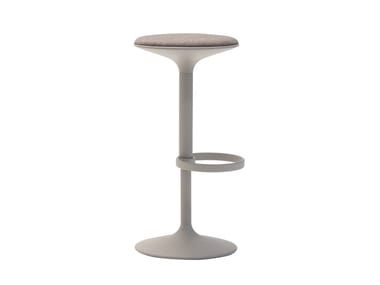 HULA BQ2795 - Aluminium barstool with footrest (Request Info).