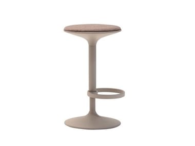 HULA BQ2797 - Swivel height-adjustable stool with footrest (Request Info).