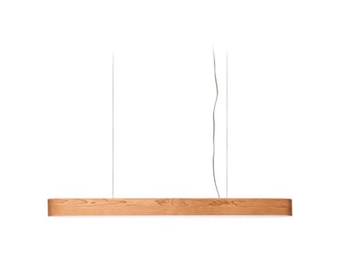 I-CLUB - Handmade wood veneer pendant lamp (Request Info).