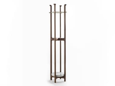IGOR - Walnut coat rack with umbrella stand (Request Info).
