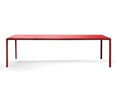 ILTAVOLO - Rectangular metal table (Request Info).