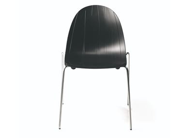 IMPOSSIBLE WOOD - Stackable polypropylene chair (Request Info).