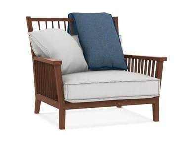 INOUT 701 - Iroko garden armchair with armrests (Request Info).