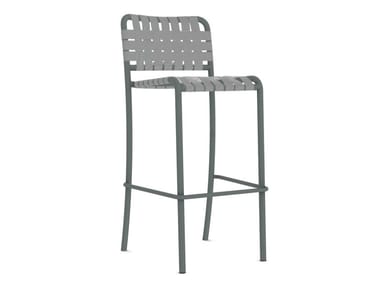 INOUT 828 - High aluminium garden stool with back (Request Info).