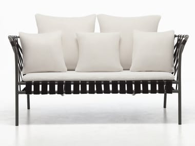 INOUT 852 - Powder coated aluminium garden sofa (Request Info).