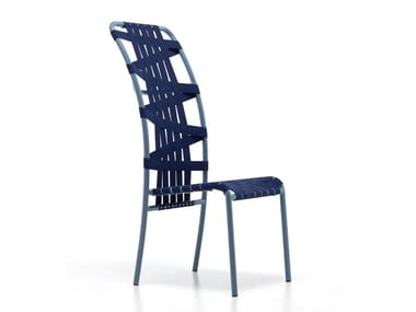 INOUT 855 - High-back powder coated aluminium chair (Request Info).
