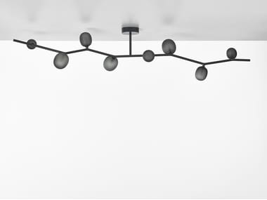 IVY CEILING - Blown glass and metal ceiling lamp (Request Info).