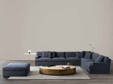 JAMES - Corner sectional fabric sofa (Request Info).