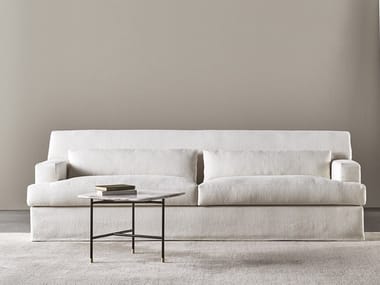 JAMES SLIM - Fabric sofa with removable cover (Request Info).