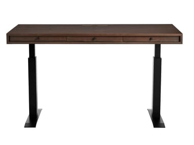 JFK HOME - Height-adjustable MDF writing desk with drawers (Request Info).