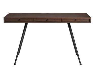 JFK HOME - Rectangular MDF writing desk with drawers (Request Info).