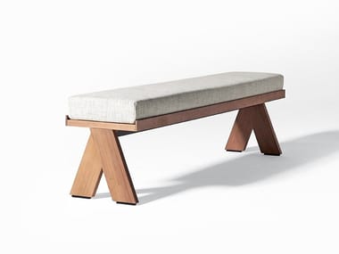 JOI OPEN AIR - Fabric garden bench (Request Info).
